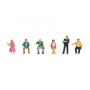 *In the Dining Car (6) Figure Set