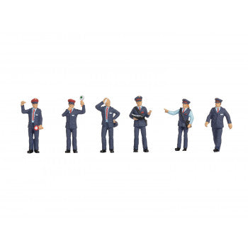 *German Railway Officials (6) Figure Set