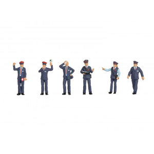 *German Railway Officials (6) Figure Set