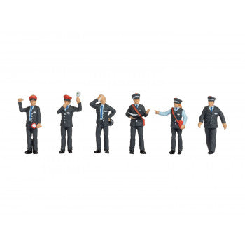 *Swiss Railway Officials (6) Figure Set