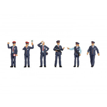 *French Railway Officials (6) Figure Set