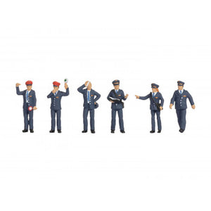 *Czech Railway Officials (6) Figure Set