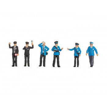 *Dutch Railway Officials (6) Figure Set