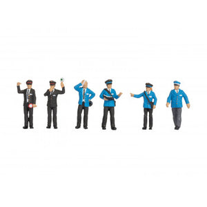 *Dutch Railway Officials (6) Figure Set