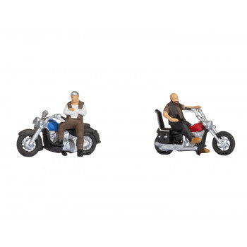 *Rockers on Motorbikes (2) Figure Set