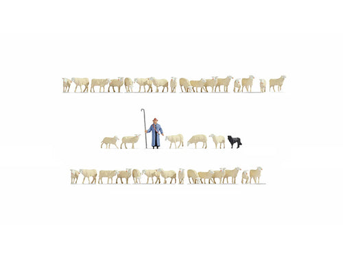 *Sheep & Shepherd XL Figure Set