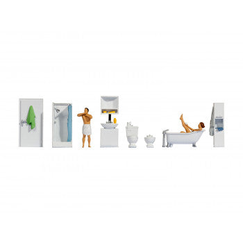 *Bathroom Themed Figure Set