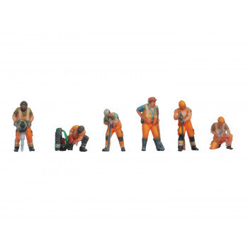 *Railway Track Workers (6) 3D Master Figure Set