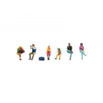 *Seated Passengers (6) 3D Master Figure Set
