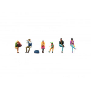 *Seated Passengers (6) 3D Master Figure Set