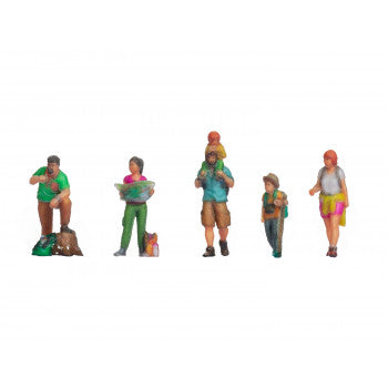 *Hikers (6) 3D Master Figure Set