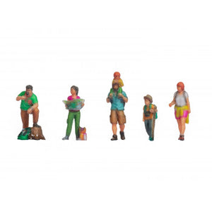 *Hikers (6) 3D Master Figure Set