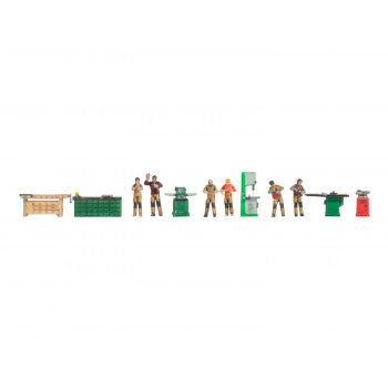 *Carpentry 3D Themed Figure Set