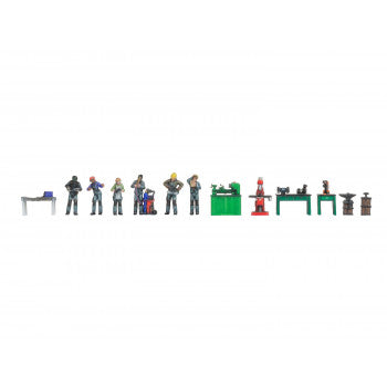 *Sheet Metal Workers 3D Themed Figure Set
