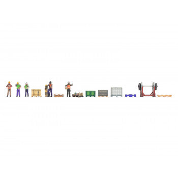 *Warehouse 3D Themed Figure Set