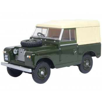 *Land Rover Series II SWB Canvas Bronze Green