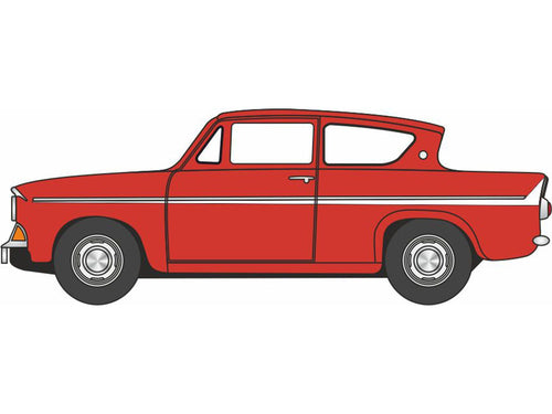 *Ford Anglia Monaco Red