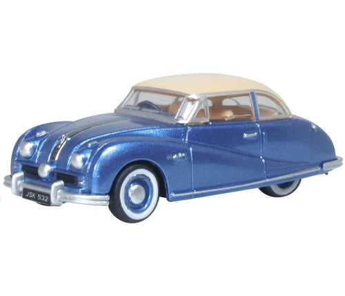 Austin Atlantic Coupe Blue/Ivory - Oxford Diecast - 76ATL006