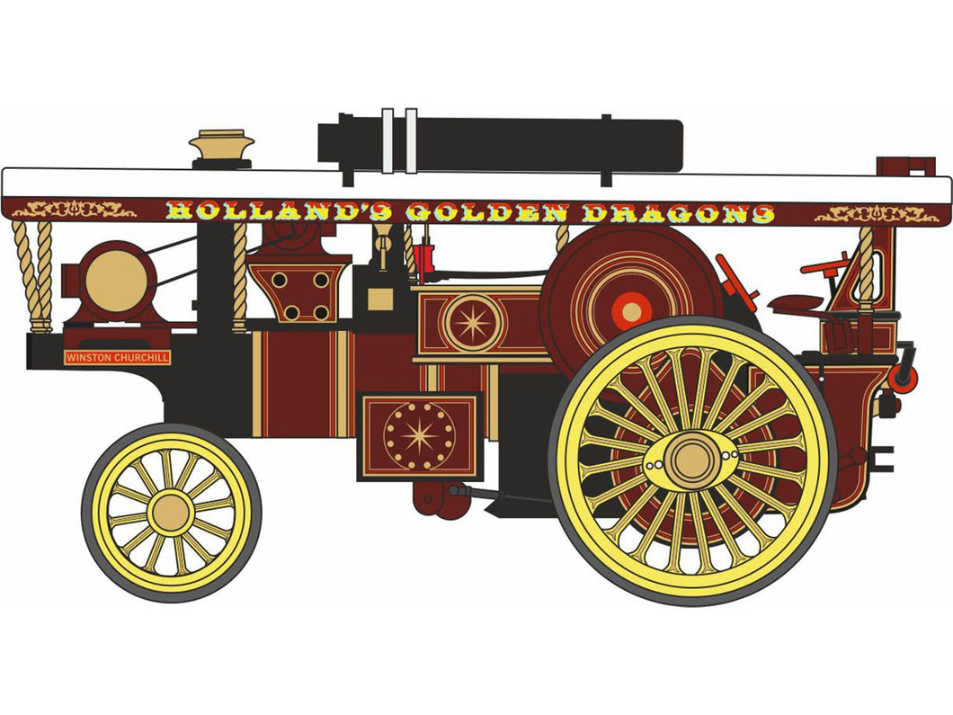 *Burrell Scenic Showmans Loco Winston Churchill