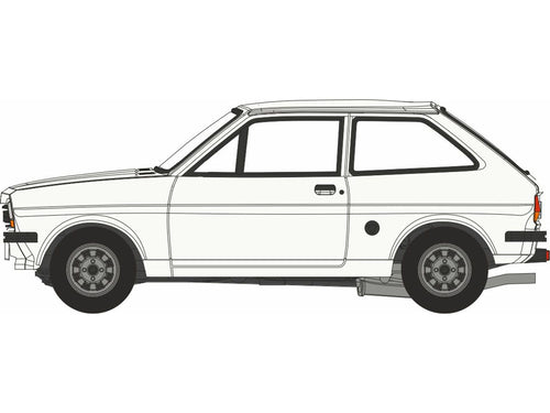 *Ford Fiesta Mk1 Diamond White