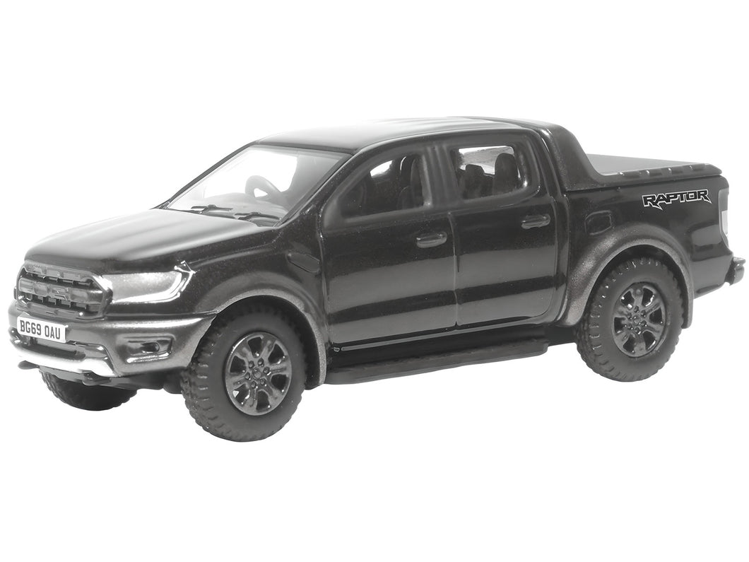 Ford Ranger Raptor Agate Black Metallic - Oxford Diecast - 76FR001