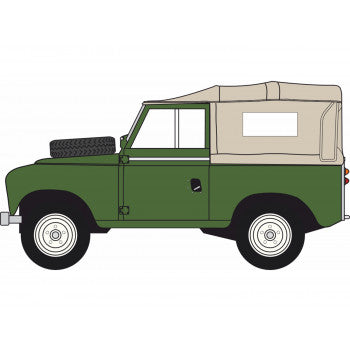 *Land Rover Series 2A SWB Canvas Bronze Green