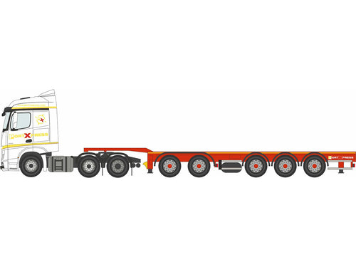 *Mercedes Actros SSC D-Tec Combitrailer Port Express