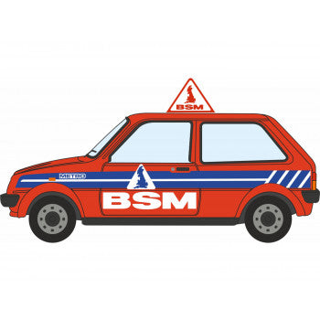 *Austin Mini Metro British School of Motoring (BSM)