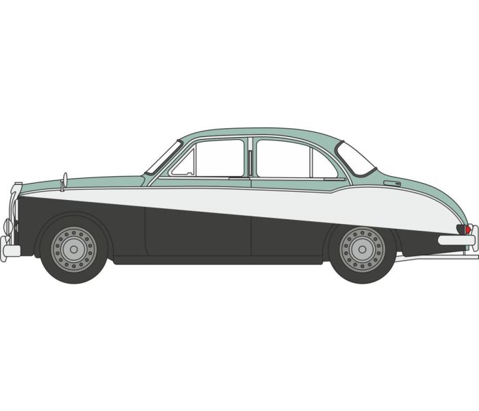 MGZB Island Green/Black - Oxford Diecast - 76MGZ009