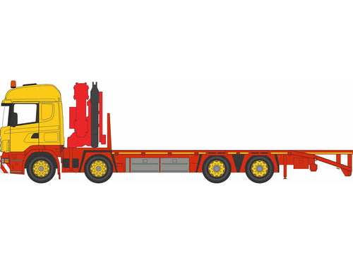 *Scania Crane Lorry Yellow