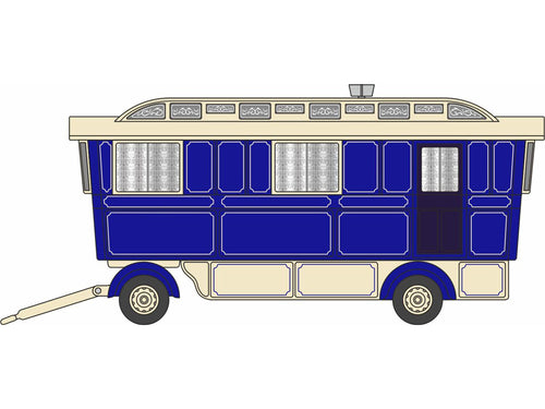 *Showmans Caravan Blue/Cream
