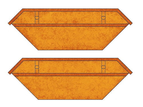*Skip Rusty Brown (2 Pack)