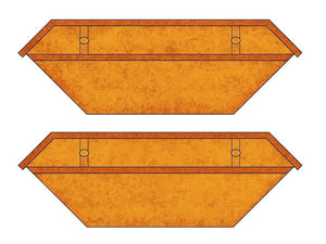 *Skip Rusty Brown (2 Pack)