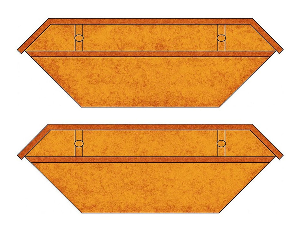 *Skip Rusty Brown (2 Pack)