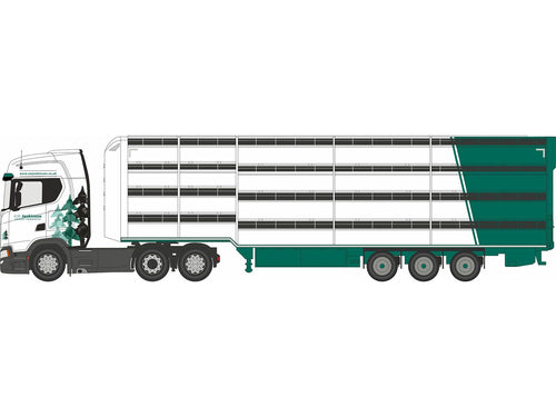 *Scania S Series Livestock Trailer A W Jenkinson