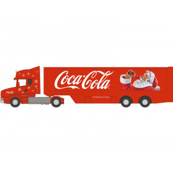 *Scania T Cab Box Trailer Coca Cola New Xmas Livery