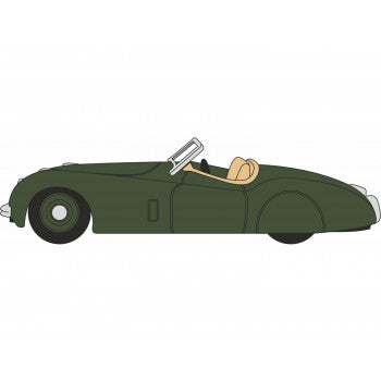 *Jaguar XK120 British Racing Green