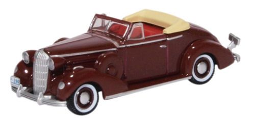 1936 Buick Special Convertible Coupe Cardinal Maroon
