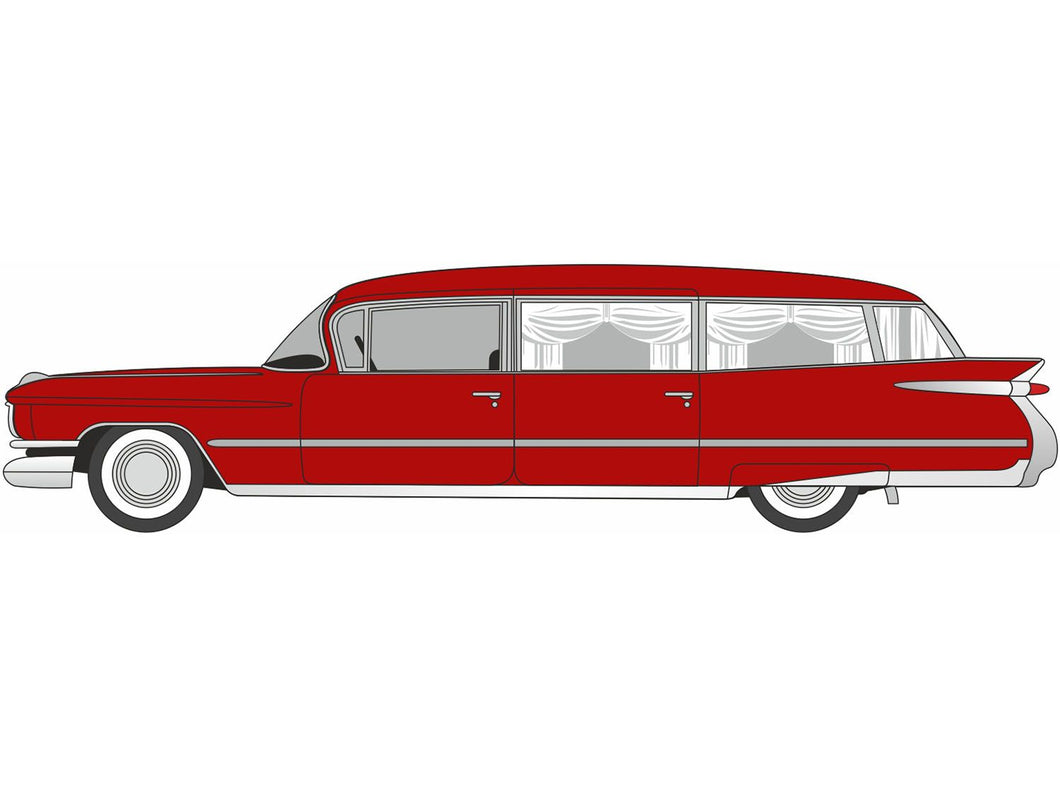 *1959 Cadillac Miller-Meteor Futura Limousine Seminole Red
