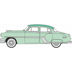 *1954 Pontiac Chieftain 4 Dr Shannon Green/Brookmere Green