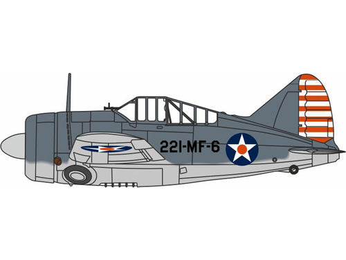 *Brewster Buffalo VMF-221 US Marine Corps MCAS Ewa Hawaii