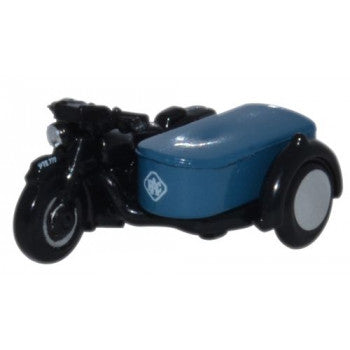 BSA Motorbike and Sidecar RAC