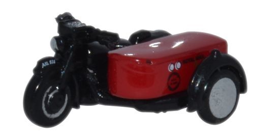 BSA Motorbike and Sidecar Royal Mail