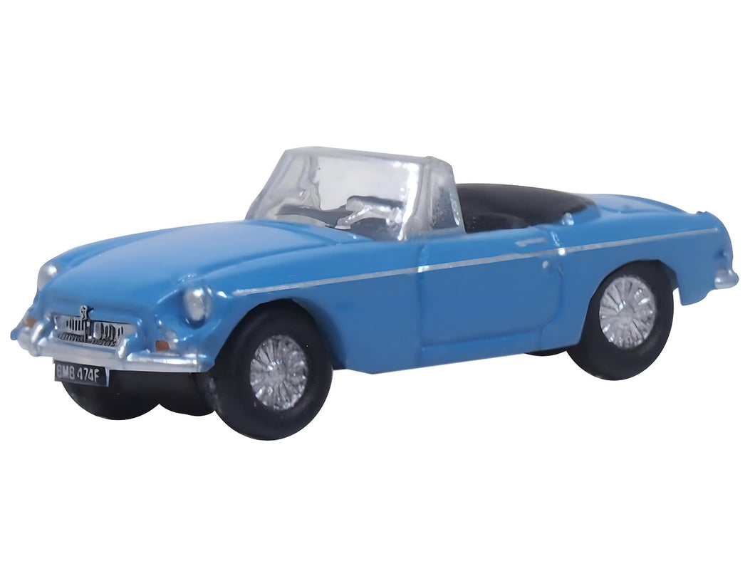 MGB Roadster Iris Blue - Oxford Diecast - NMGB004