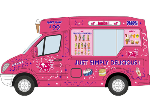 *Mercedes Whitby Mondial Ice Cream Van Tonibell