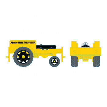 *Fordson Tractor Rail Shunter Yellow/Black