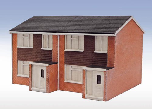 PECO Lineside OO/HO 1960s House complete - Laser Cut Kit