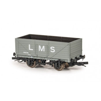 PECO TT:120 wagon - 7-plank open, LMS