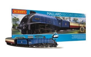 Mallard Record Breaker Train Set - Hornby R1282M
