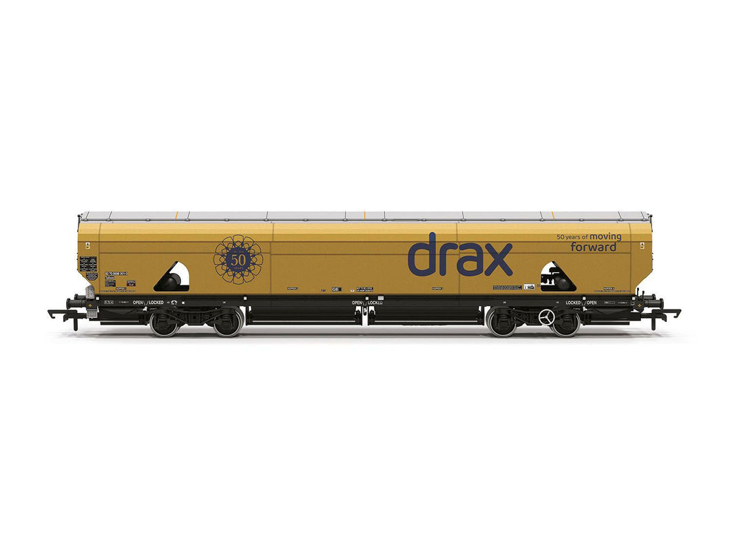 Drax Biomass Gold 50th Anniversary Wagon- Hornby - R60322 New for 2026 ...
